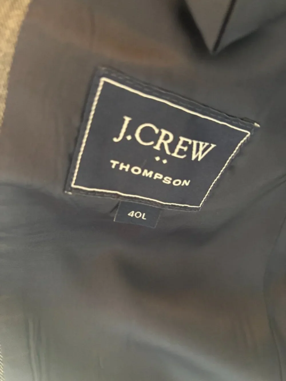 J. Crew Wool Grey Suit